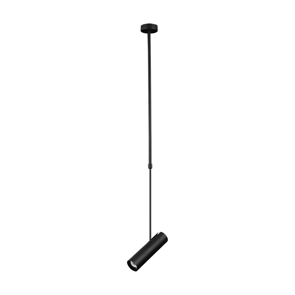 V-Tac Pro Serie GU10 Aluminium Sort Lampefatning - 3 års garanti