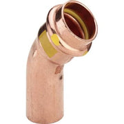 28 mm Bøjning 45° Gas muffe/nippel Profipress