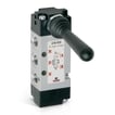 Manually operated valve-5/3 CO-1/8 - lever-lever378-900 MAN. VALVE SER. 3