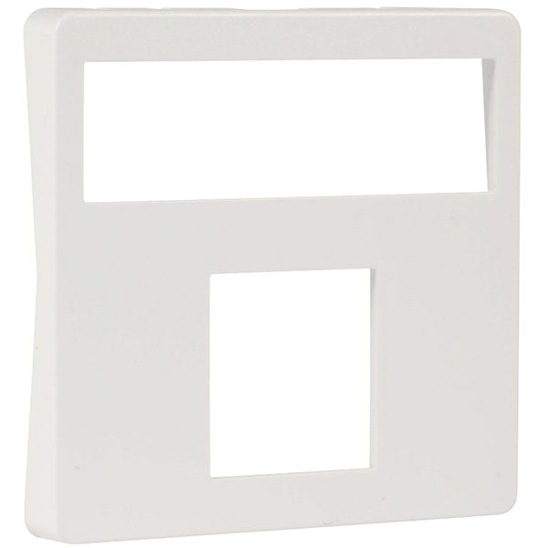 LK Fuga afdækning til dataudtag 1m - hvid