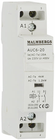 INST.KONTAKTOR 20A 230V 2-P 1M