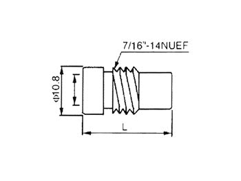 Reduktionsadapter til RG59/U kabel