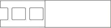 INSTALLATIONSBÅND TUB-12 14/2,5 HVID