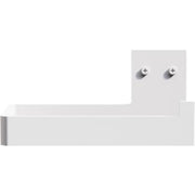 Nichba toiletrulleholder hvid pulverlakeret