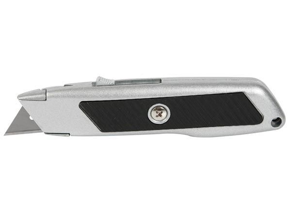 Hobbykniv m. auto tilbagetræk - Metalhus