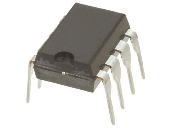 UA741/LM741 Op-Amp, 5-15Vdc, 1 kanal (DIP8)