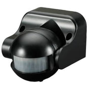 Sensor vægmonteret i sort 1200 watt, IP44