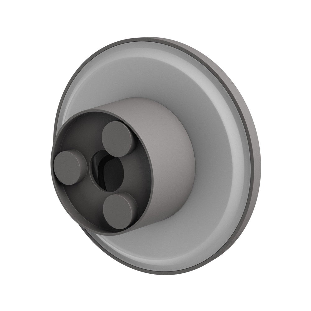 Grå Rund Facadelampe PIATTA 9W CCT 230V IP44 120x47mm - Effekt: 9W, Input: 230V, 700lm, RA80
