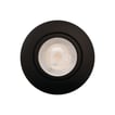 Luna Quick install 2.0 Downlight ISO GU10 Mat Sort 2700K 370lm 5W Indendørs/udendørs Dæmpbar IP44