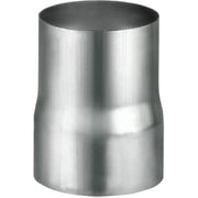 VMZINC overgangsmuffe til svejst rør, ZINC NATUR - 87 mm