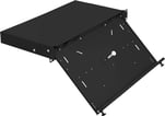 Fiberboks 19" 1HE "VENI" uden front sort