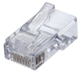 Modular Plug Feed-Thru kat.5e UTP leder diameter Ø1,0mm pk.50 stk