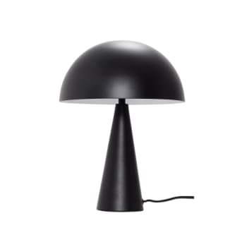 Hübsch mush bordlampe mini sort