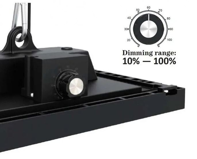 LEDlife Helios vækstlampe 150W, IP65 - Inkl. ophæng, fuldt spektrum, uden blæser, justerbar lysstyrke