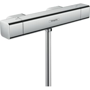 Hansgrohe Ecostat E brusetermostat med forskruninger og rosetter