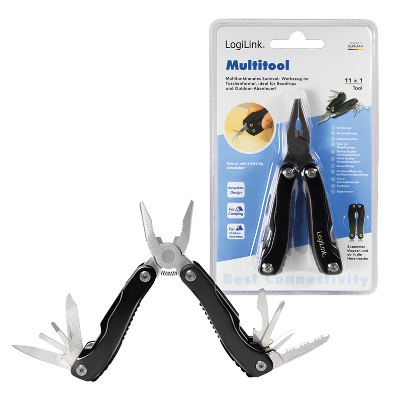 Multiværktøj - Lommeformat (11 funktioner)