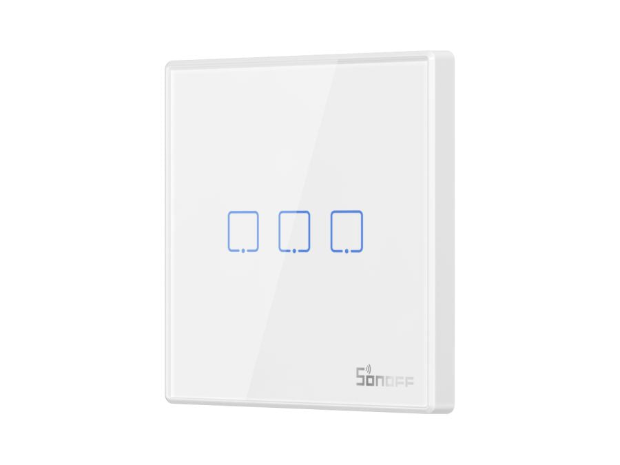 RF Touch Switch - 3 kanal, Hvid