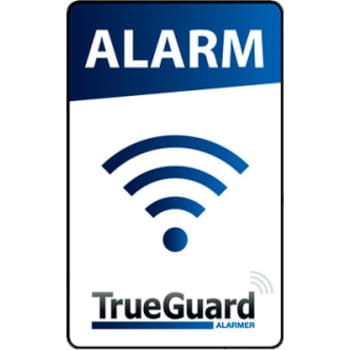 Alarm klistermærke, 8 stk., dobbeltsidet til rude, TrueGuard