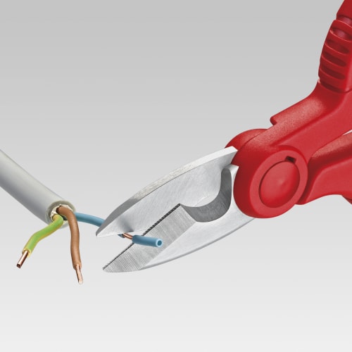 KNIPEX elektrikersaks, glasfiberarmeret