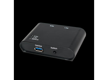 USB 3.0 sharing switch - 2 PC-ere til 1 USB enhed
