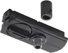 1-faset pendeladapter mat sort