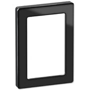 LK Fuga ramme PURE 66 glas 1½m - sort