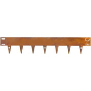 Core Edge 100/95 x 1000 x 1,6 mm kantskinne med spyd, corten