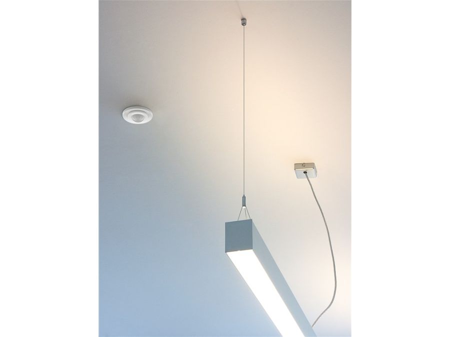 PIR bevægelsessensor - 230Vac / 800W, 360° loft, Hvid