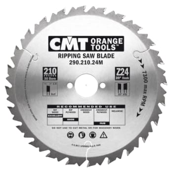 CMT HM rundsavklinge Ø216/30 mm, 24 td.