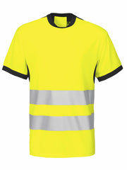 T-SHIRT GUL/SORT XXL