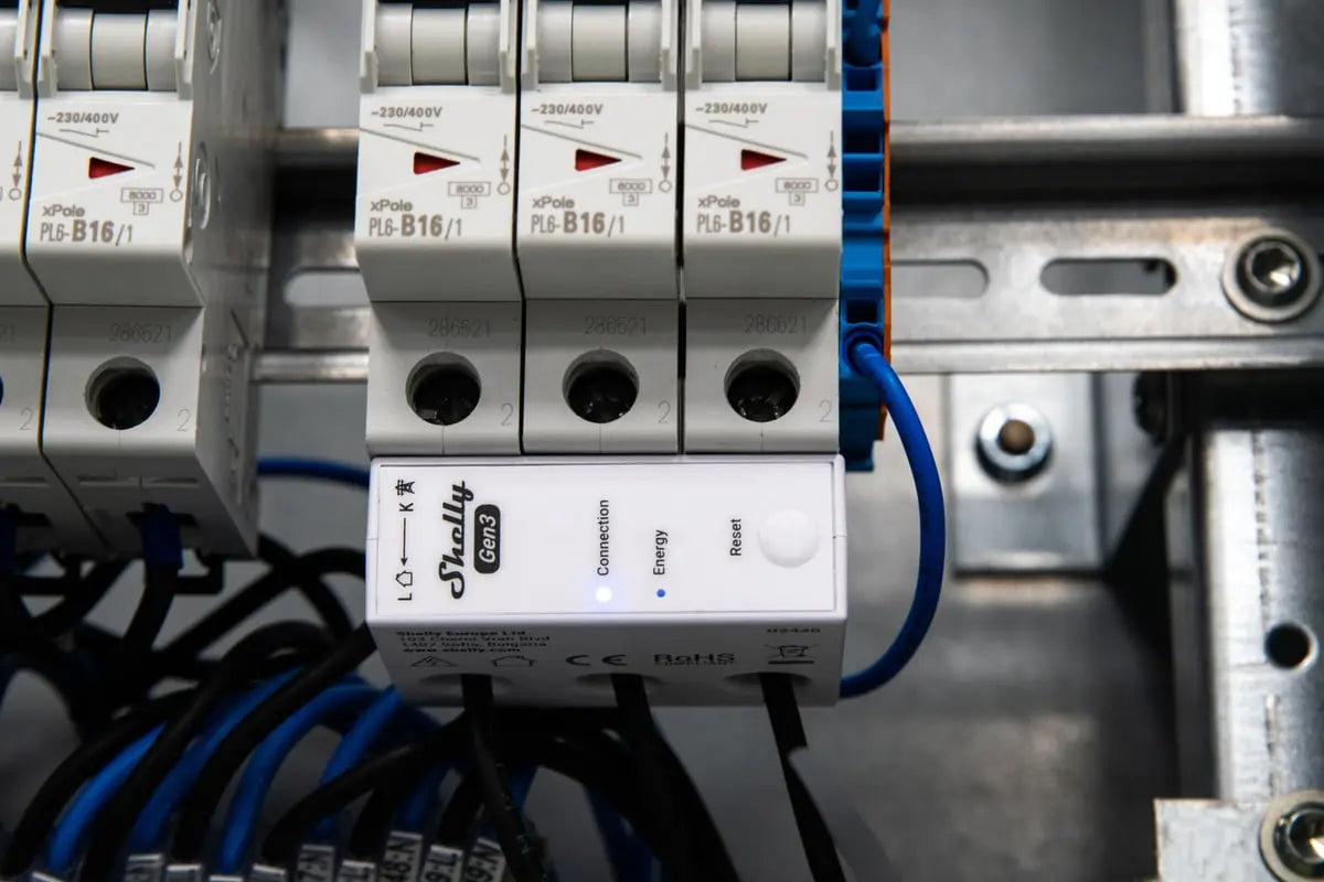 Shelly 3EM-63T Gen3 (flat terminal model)