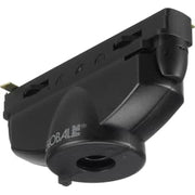 Global 1F Pendeladapter GB67-2 sort (med nippel og aflastning)