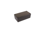 ABS plastkabinet - Sort (130x70x45mm)