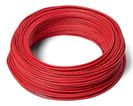 Installationsledning H07Z1-U Hf 1x1,5 R-100 rød