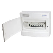 Færdigmonteret gruppetavle – 1x16A 3P+N + 1x10A 1P+N + 1xKombi 10A 1P+N