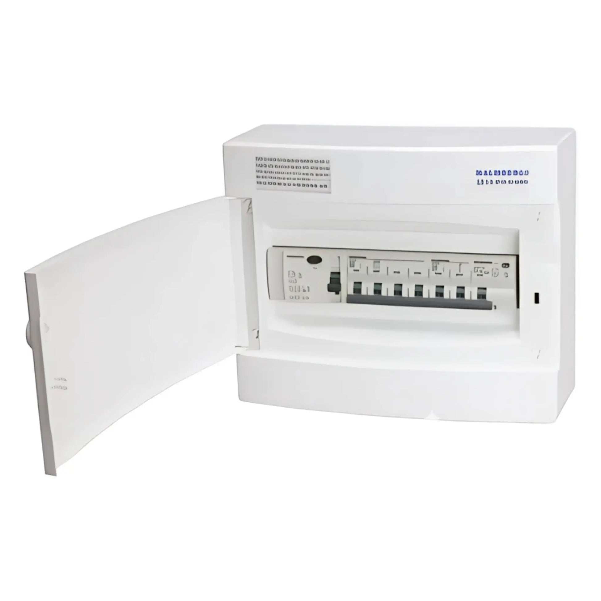 Færdigmonteret gruppetavle – 1x16A 3P+N + 1x10A 1P+N + 1xKombi 10A 1P+N