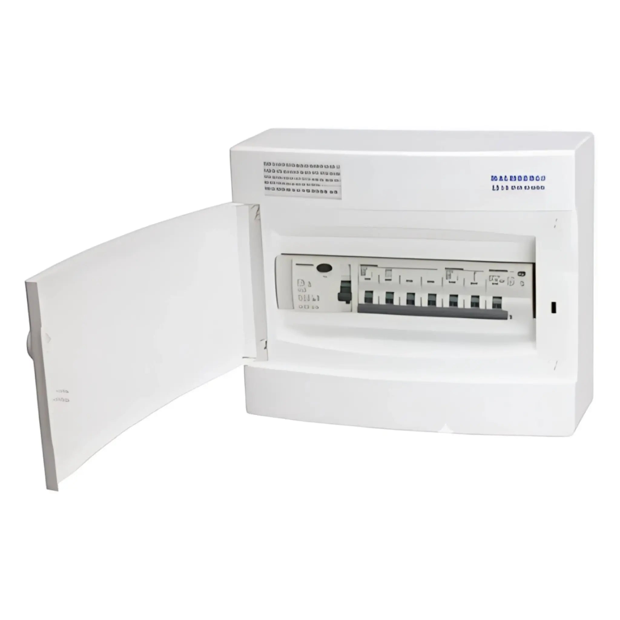 Færdigmonteret gruppetavle – 1x16A 3P+N + 1x10A 1P+N + 1xKombi 10A 1P+N