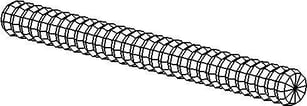 Gevindstang M8 L = 170 mm