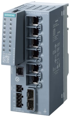 SCALANCE XC206-2SFP G manageable Layer2 IE switch, IEC 62443-4-2 certificeret, 6x 10/100/1000 Mbps R