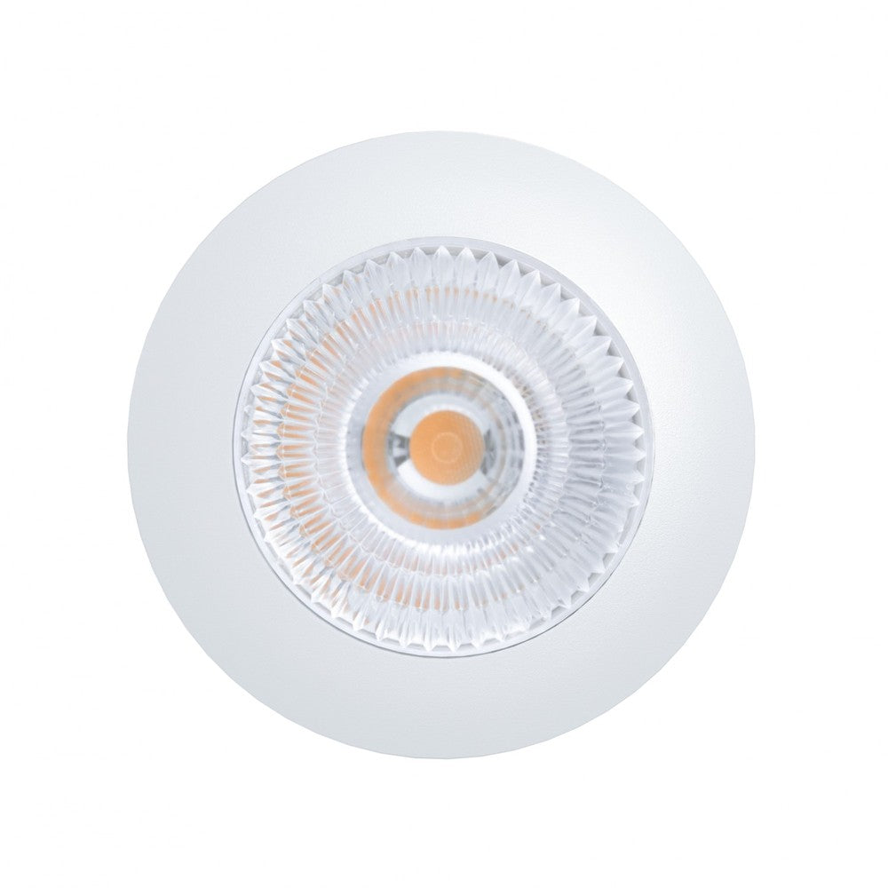 LEDlife Unni68 møbelspot - Ø5,6 cm hulstørrelse, Ø6,8 cm mål, RA95, mat hvid, 12V, 3W LED (erstatter 25W), 280lm, IP54