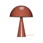 Hübsch mush bordlampe mini rød