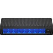 Mini Desktop Switch 8x10/100 plast LA-SW-PF008