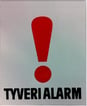 Tyverialarm-mærkater PS-8