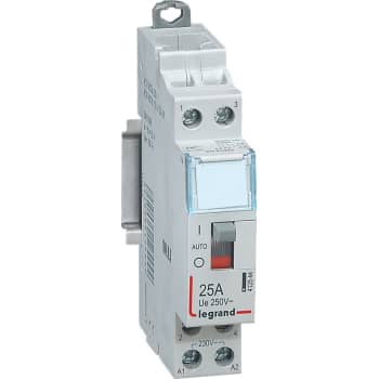 Modulkontaktor 25A 2 slutte 24V AC 1M