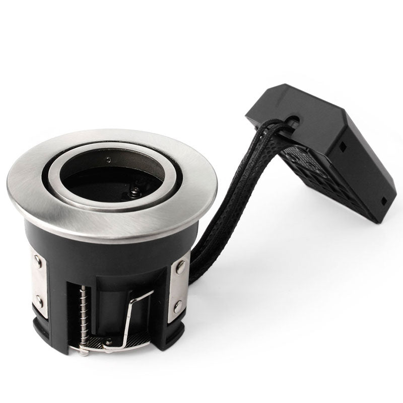 HiluX D10 indbygningsspot GU10 - børstet