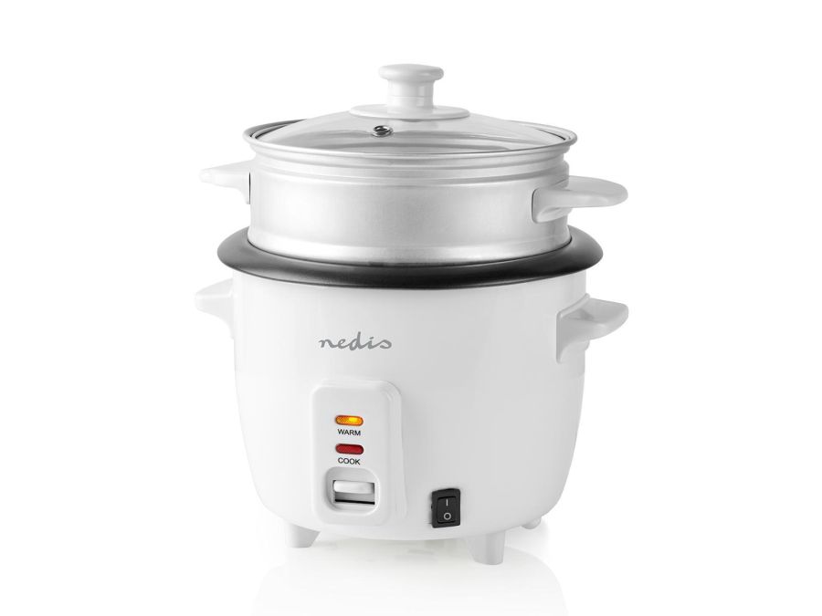 Riskoger - 300 Watt, 0,6L, Hvid