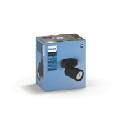 PONGEE single spot black 1xNW