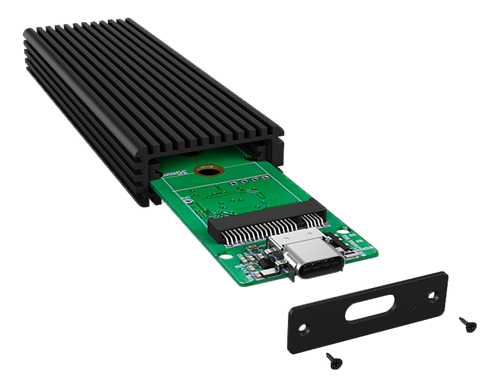 USB 3.1 ekstern harddisk-kabinet til M.2 NGFF SSD