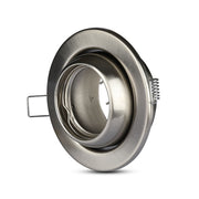 VIP GU10 lampe - rund, satin nikkel, elegant belysning til dit hjem