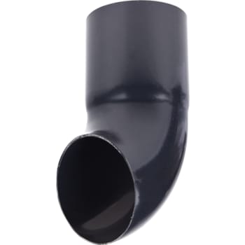 Plastmo vandudkaster, Ø75mm, sort
